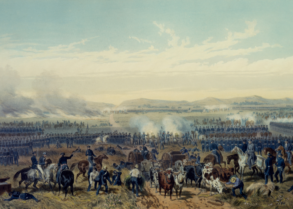 Then: Palo Alto, Texas (1846)